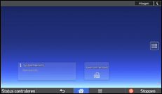 Afbeelding van bedieningspaneel