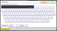 Afbeelding van bedieningspaneel