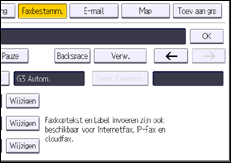 Afbeelding van bedieningspaneel