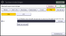 Afbeelding van bedieningspaneel
