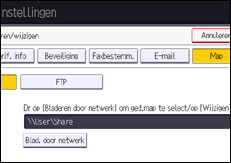 Afbeelding van bedieningspaneel