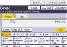 Afbeelding van bedieningspaneel