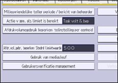 Afbeelding van bedieningspaneel
