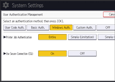 Illustrasjon av betjeningspanelet