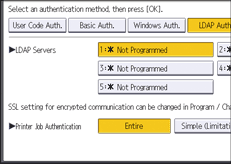 Illustrasjon av betjeningspanelet