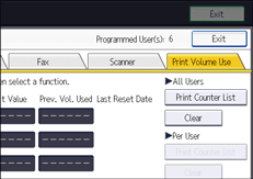 Illustrasjon av betjeningspanelet