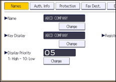 Illustrasjon av betjeningspanelet