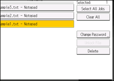 Illustrasjon av betjeningspanelet