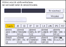 Ilustracja ekranu panela operacyjnego