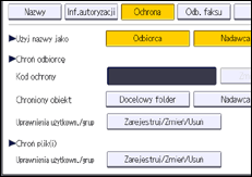 Ilustracja ekranu panela operacyjnego