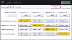 Ilustracja ekranu panela operacyjnego