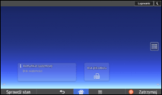 Ilustracja ekranu panela operacyjnego