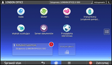 Ilustracja ekranu panela operacyjnego