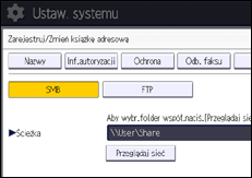 Ilustracja ekranu panela operacyjnego