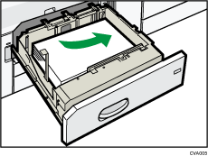 Ilustração da unidade de bandeja para A3/11 x 17