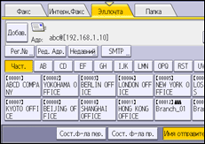 Иллюстрация экрана панели управления