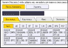 Иллюстрация экрана панели управления