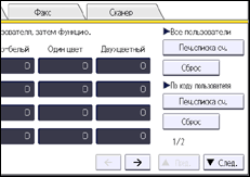 Иллюстрация экрана панели управления