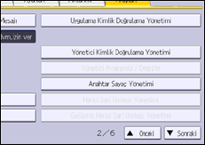 İşlem paneli ekran çizimi