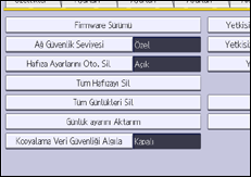 İşlem paneli ekran çizimi