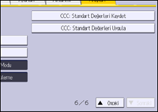 İşlem paneli ekran çizimi