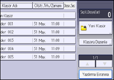 İşlem paneli ekran çizimi