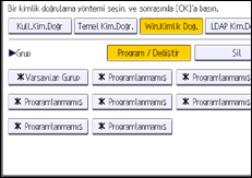 İşlem paneli ekran çizimi