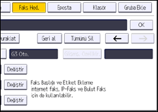 İşlem paneli ekran çizimi