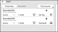 İşlem paneli ekran çizimi