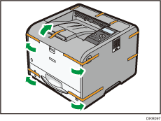 Illustration de l'imprimante