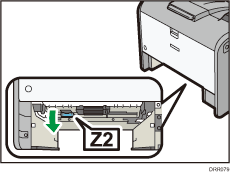 Illustrazione della stampante