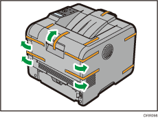 Illustrazione della stampante