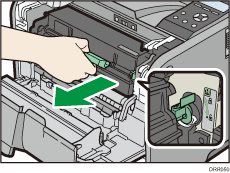 Illustratie van de printer