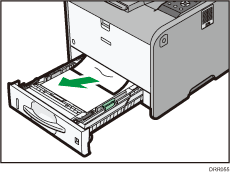 Illustratie van de printer