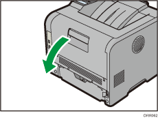 Illustratie van de printer