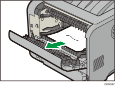 Illustratie van de printer