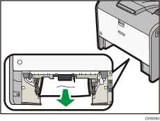 Illustratie van de printer