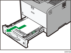 Illustratie van de printer