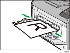 Bypass tray illustration