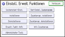 Abbildung Bedienfeld-Display