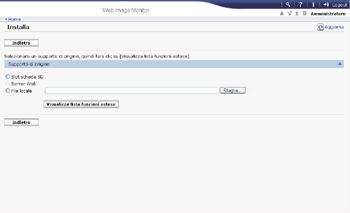 Illustrazione schermata browser web