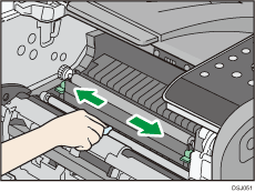 Illustratie van de printer