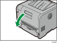 Illustratie van de printer