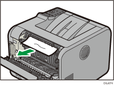 Illustratie van de printer