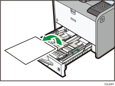 Illustratie van de printer