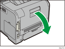 Illustratie van de printer