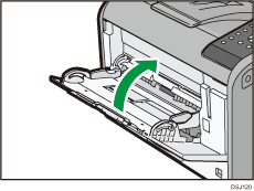 Illustratie van de printer