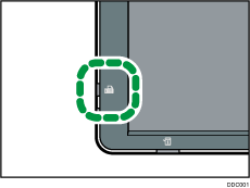 Fax indicator illustration