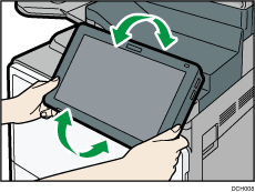 Contorl panel illustration