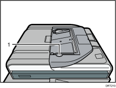 ADF illustration numbered callout illustration